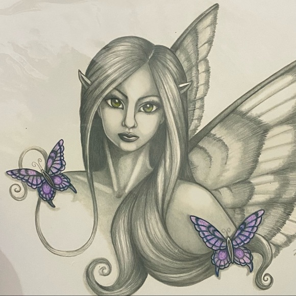 3 Fairy Dust Images Steampunk by Charity Dauenhauer Fine Art Print Drawing New - Picture 11 of 16